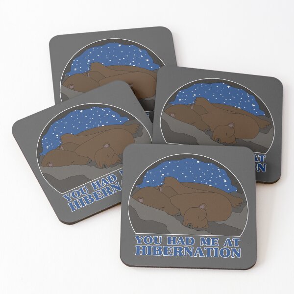 Item preview, You Had Me at Hibernation - Brown Bear designed and sold by skauff.