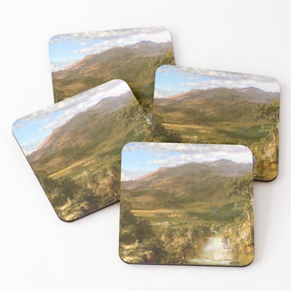 Item preview, Heart of the Andes By Frederic Edwin Church: Painting Artwork Enhanced For Brighter Colors designed and sold by MonochromaKey.