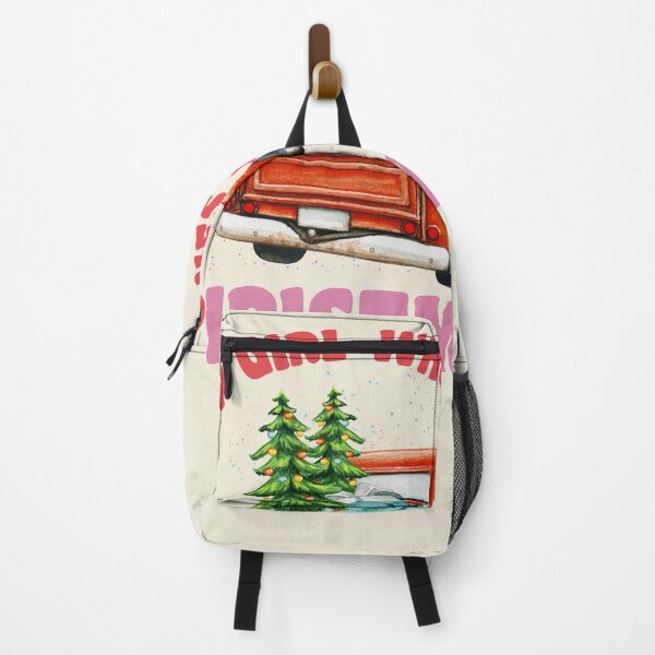 Item preview, Merry Christmas Womens Girls Pink Tree Christmas Just A Girl Who Loves Christmas Retro Vintage Christmas Design designed and sold by CandyDroidMerch.