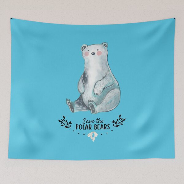Item preview, Save the Polar Bears (Ice) designed and sold by RoseCandi.