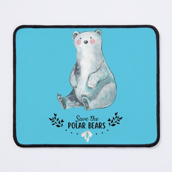 Item preview, Save the Polar Bears (Ice) designed and sold by RoseCandi.