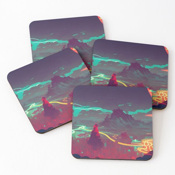 Item preview, New Los Angeles, Exoplanet 227-C designed and sold by EsoteraArt.