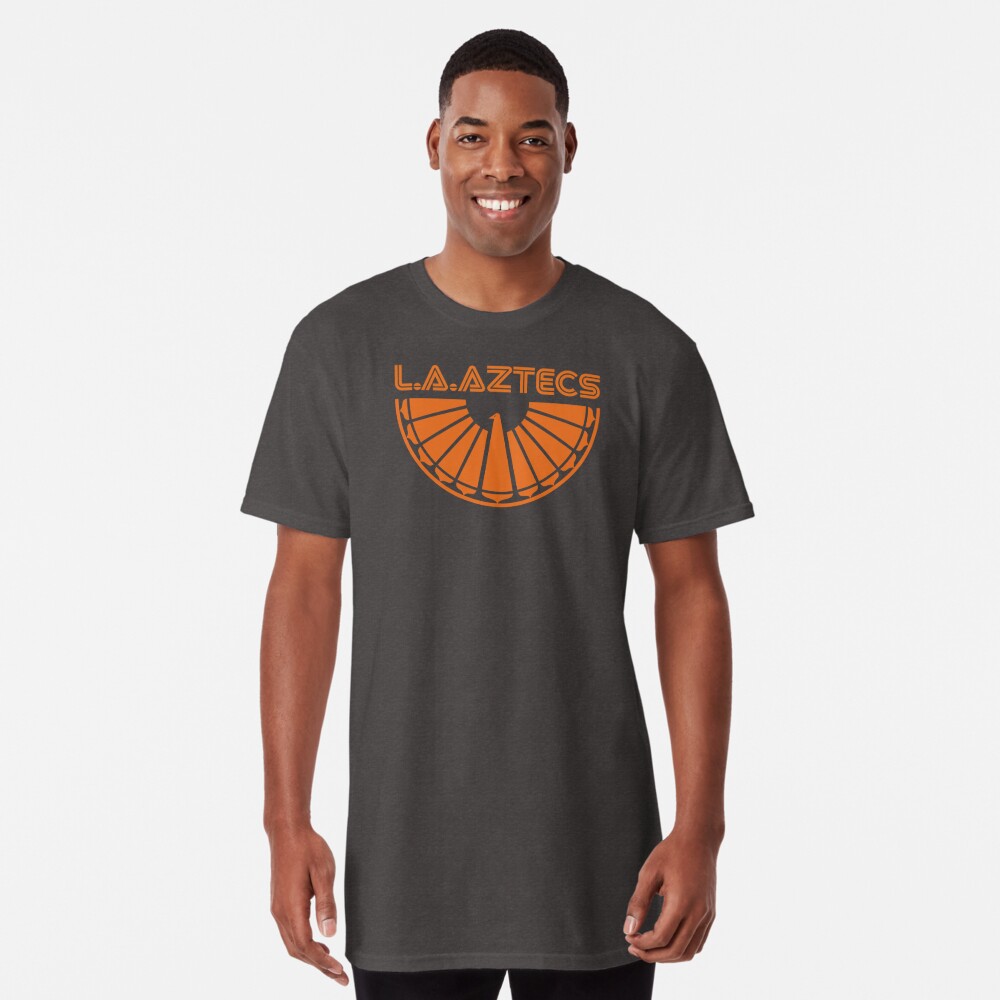 Los Angeles Aztecs Soccer T-Shirt - Heather Orange