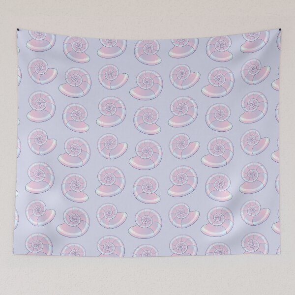 Item preview, Purple Iridescent Nautilus Shell designed and sold by Gottalottarocks.