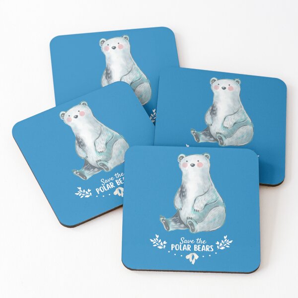 Item preview, Save the Polar Bears (Ice) designed and sold by RoseCandi.