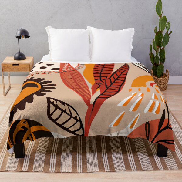 Item preview, BoHo Abstract Tropical Terracotta designed and sold by DigitalEffects.