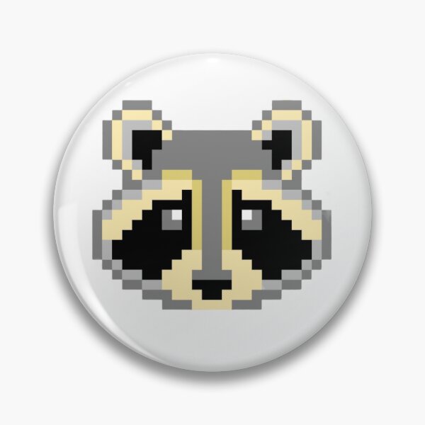 Item preview, Pixel art Raccoon  designed and sold by Gala-life1.