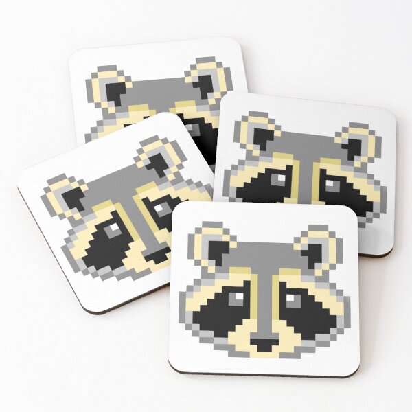 Item preview, Pixel art Raccoon  designed and sold by Gala-life1.