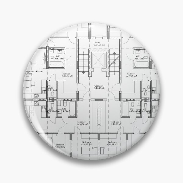 Item preview, Detailed architectural one story private house blueprints and drawings. designed and sold by Familyshmot.