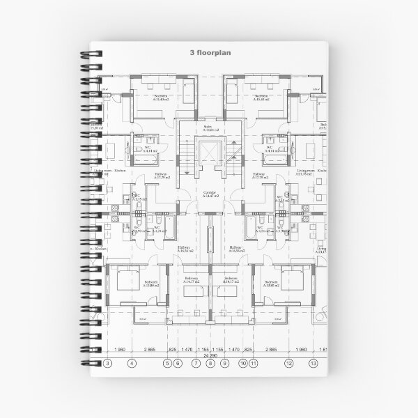 Item preview, Detailed architectural one story private house blueprints and drawings. designed and sold by Familyshmot.