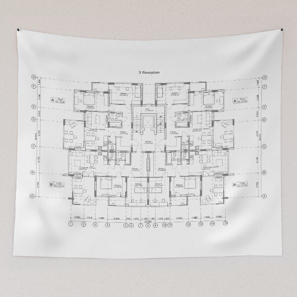 Item preview, Detailed architectural one story private house blueprints and drawings. designed and sold by Familyshmot.