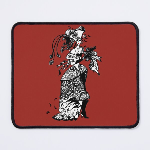 Item preview, Art-deco fantasy woman designed and sold by voicivoila.