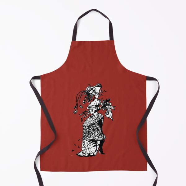 Item preview, Art-deco fantasy woman designed and sold by voicivoila.