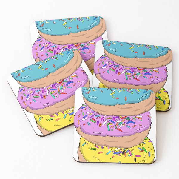 Item preview, Stack of Yummy Donuts designed and sold by BumbleBearArtUK.
