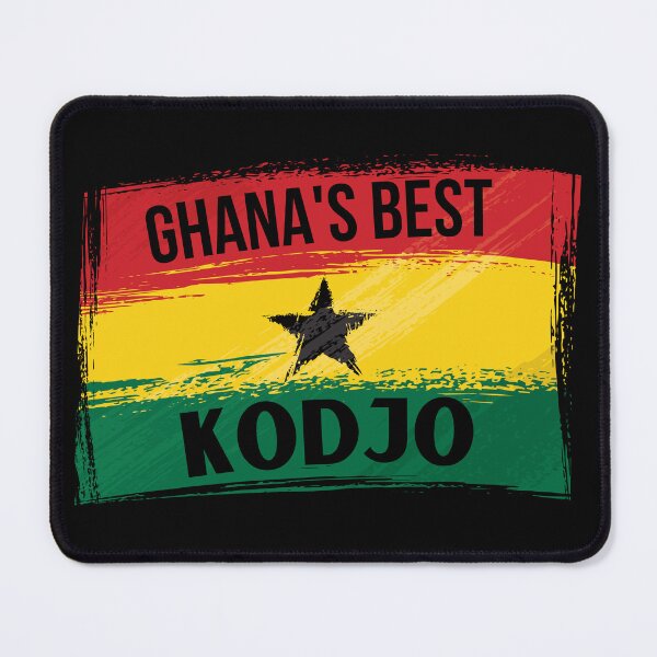 Item preview, Ghana's Best KODJO Name On Flag designed and sold by AfriStyleUK.