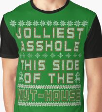 Christmas Vacation - Jolly Asshole Shirts Only Graphic T-Shirt