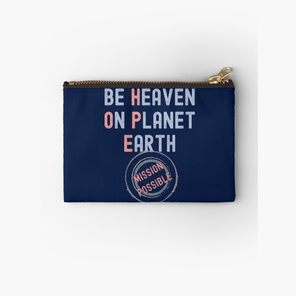 Item preview, Be Heaven On Planet Earth Mission Possible Christian Design designed and sold by BringingHOPE.
