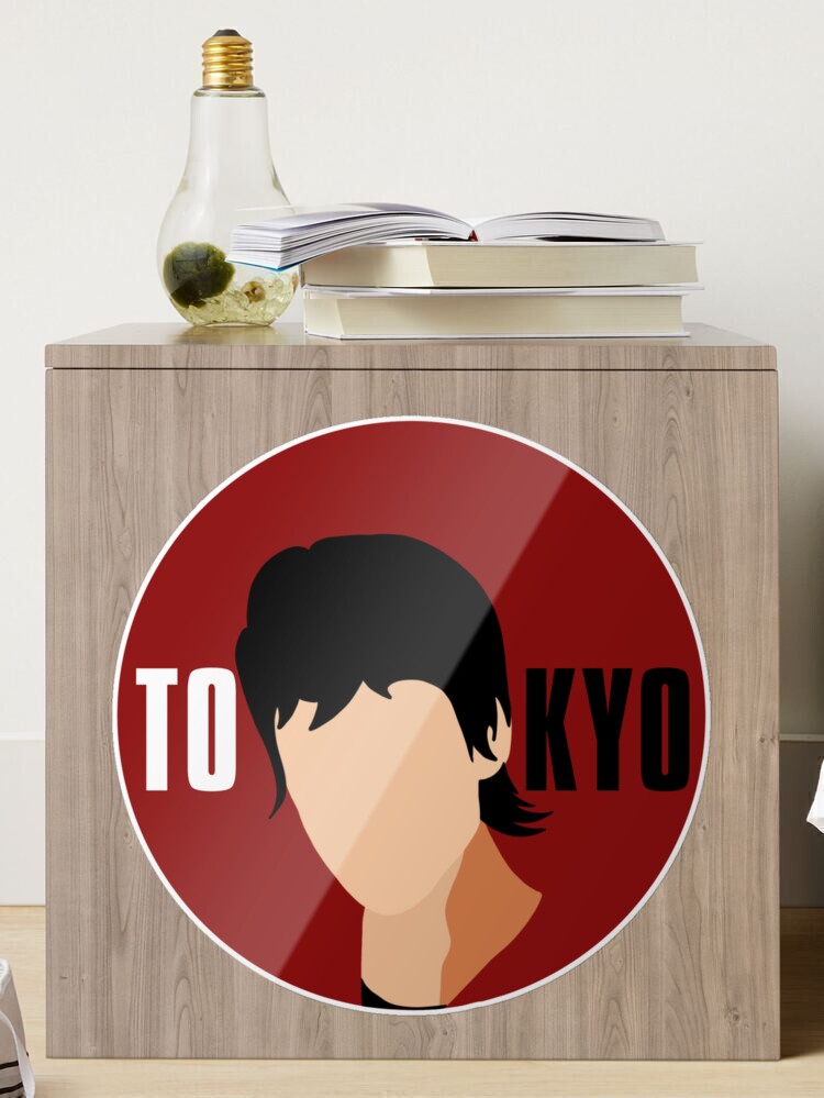 Tokyo - la casa de papel Sticker for Sale by mehak Khan