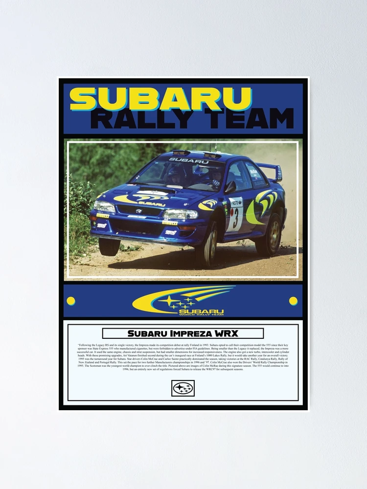 SUBARU WRX WORLD RALLY