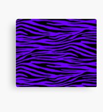 0243 Electric Indigo Tiger Canvas Print