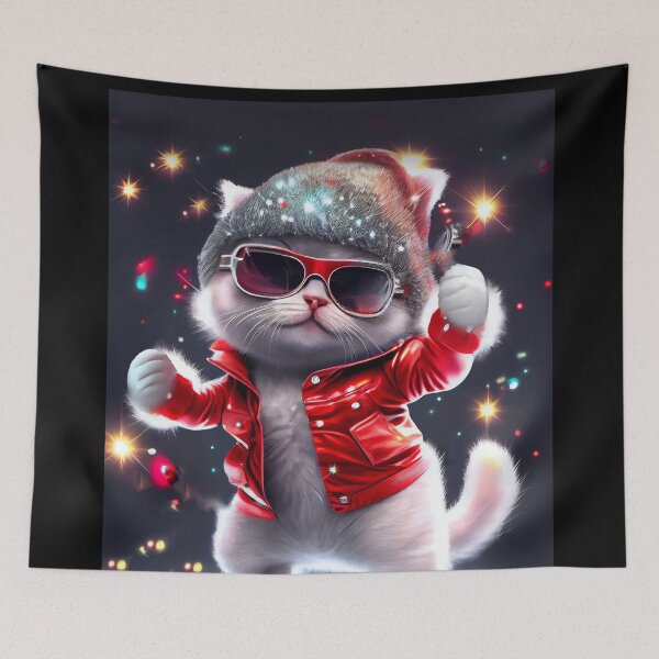 Item preview, Cute Cosmic Cat - Anime Art design designed and sold by AlNoah.