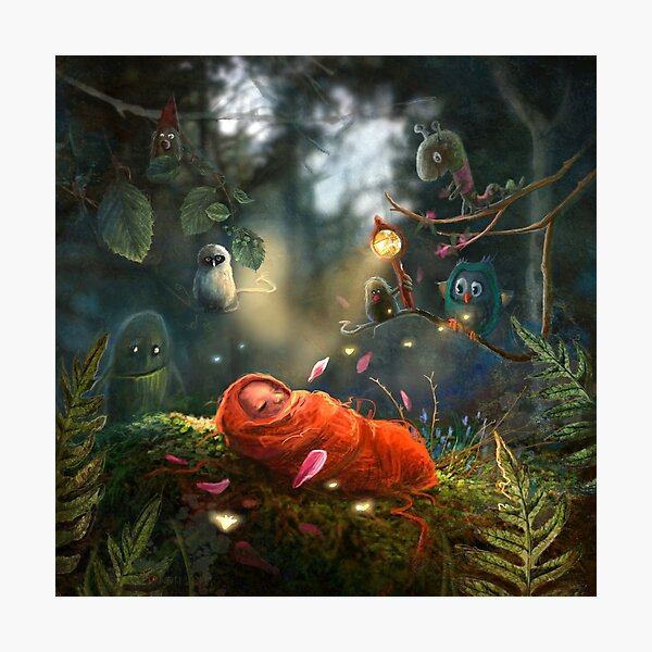 Item preview, "Lullaby" designed and sold by Matylda Konecka Illustrations.