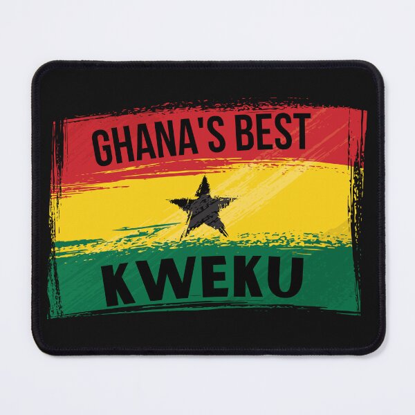 Item preview, Ghana's Best KWEKU Name On Flag designed and sold by AfriStyleUK.