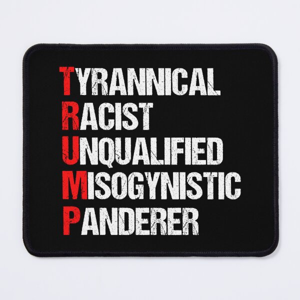 Item preview, Anti Trump Acrostic designed and sold by Epic Love Designs.