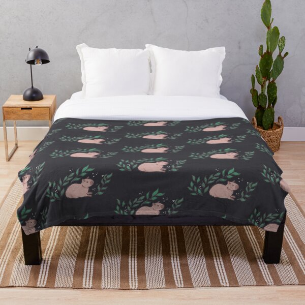 Item preview, Capybara and Leaf [Colour, Dark] designed and sold by Thirea.