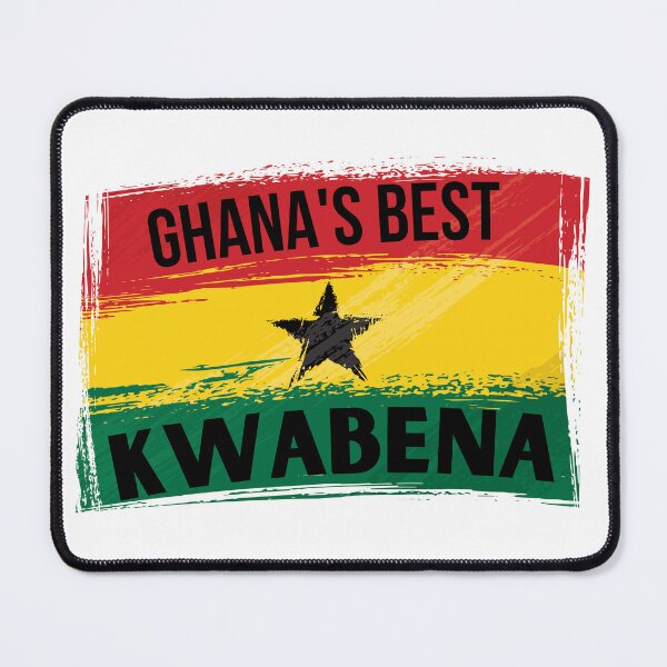 Item preview, Ghana's Best KWABENA Name On Flag designed and sold by AfriStyleUK.