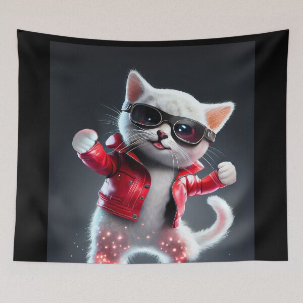 Item preview, Cute Cosmic Cat - Anime Art design designed and sold by AlNoah.