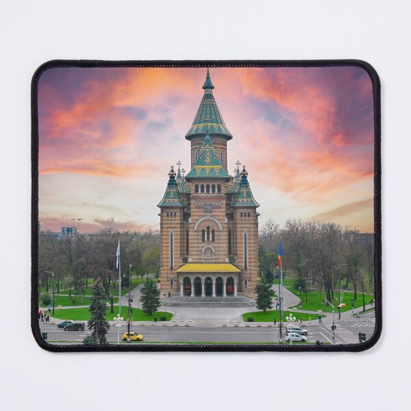 Item preview, Orthodox Cathedral Timisoara sunset designed and sold by tony4urban.