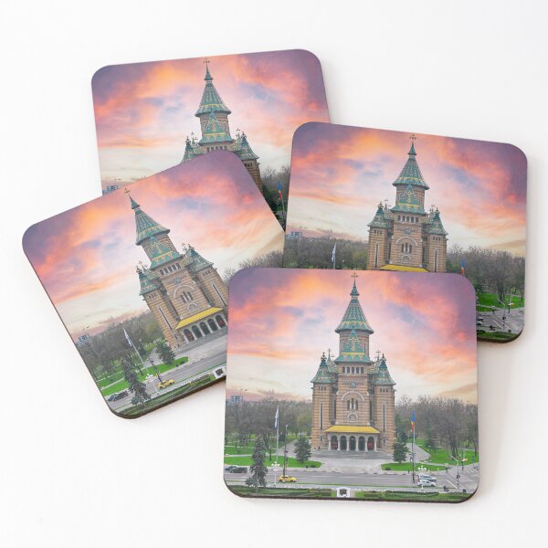 Item preview, Orthodox Cathedral Timisoara sunset designed and sold by tony4urban.