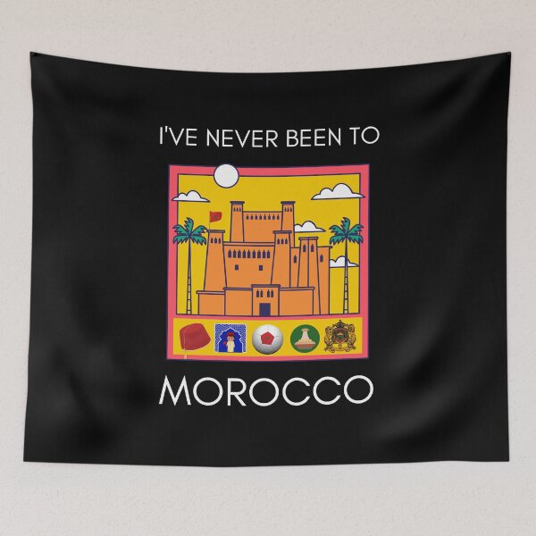 Item preview,  I've never been to Morocco - Travel designed and sold by FunnyFactDesign.