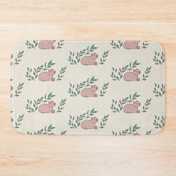 Item preview, Capybara and Leaf [Colour, Light] designed and sold by Thirea.