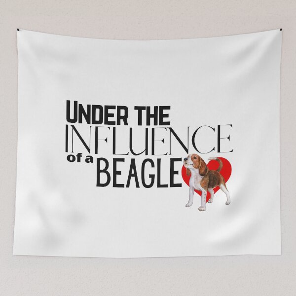Item preview, Under the Influence of a Beagle designed and sold by It's On Backwards.