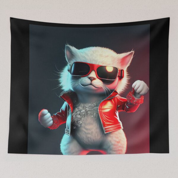 Item preview, Cute Cosmic Cat - Anime Art design designed and sold by AlNoah.