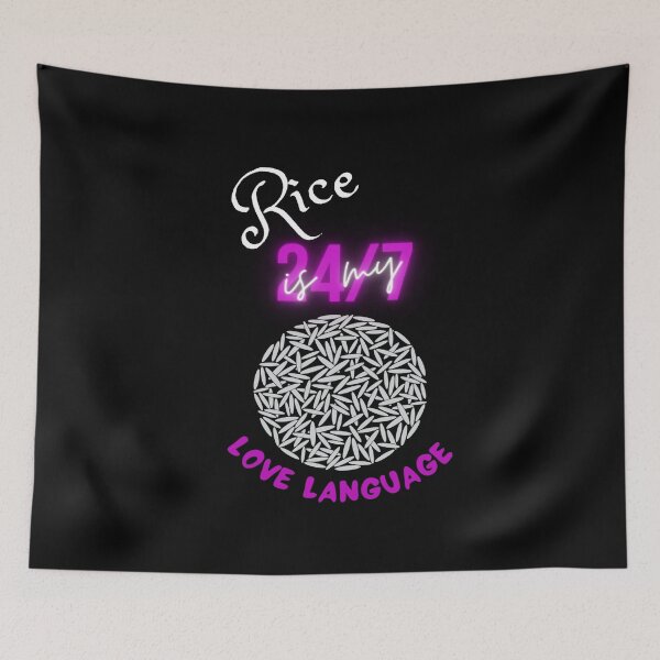 Item preview, Rice Is My Love Language designed and sold by ZubiyaArt.