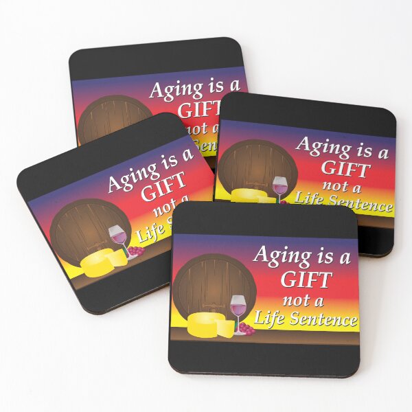 Item preview, Aging is a GIFT designed and sold by Karen Wood.
