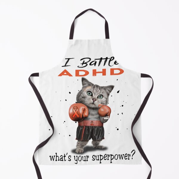 Item preview, ADHD Warrior - I Battle ADHD What Is Your Superpower? designed and sold by Jennpak.