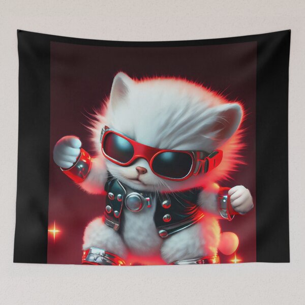 Item preview, Cute Cosmic Cat - Anime Art design designed and sold by AlNoah.