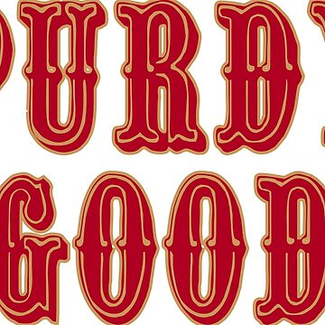 Purdy Good Brock Purdy SF 49ers quarterback Sticker for Sale by  Sports-Stickers