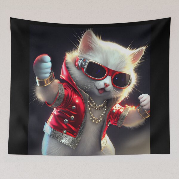 Item preview, Cute Cosmic Cat - Anime Art design designed and sold by AlNoah.
