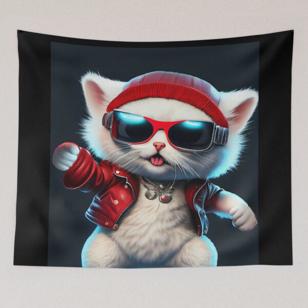 Item preview, Cute Cosmic Cat - Anime Art design designed and sold by AlNoah.