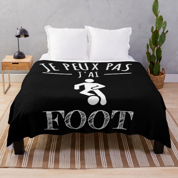 Aperçu de l'œuvre je peux pas j’ai foot humour coupe du monde sport créée et vendue par la-petite-folie.