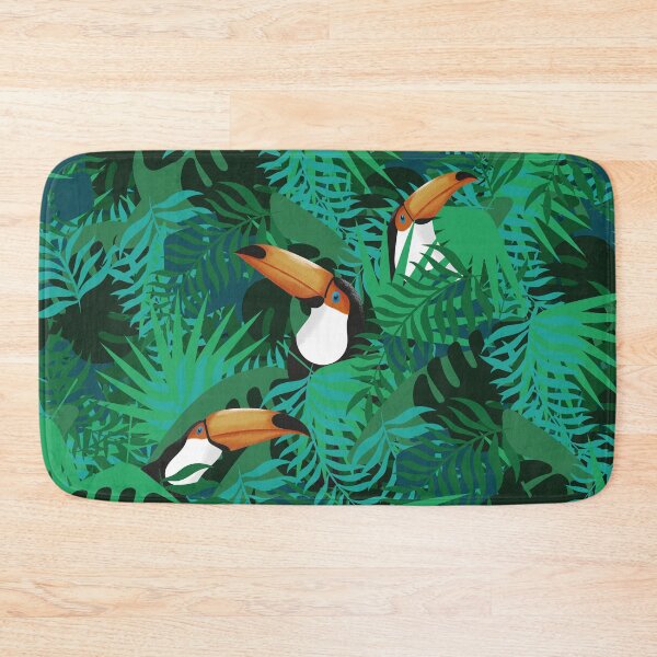 Item preview, Toucans in dense foliage designed and sold by cook-creative.