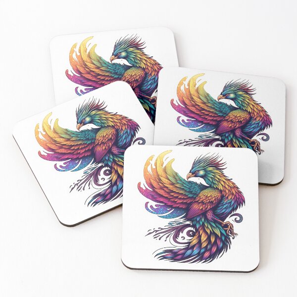 Item preview, Amazing colorful phoenix bird sticker designed and sold by Victorsju.