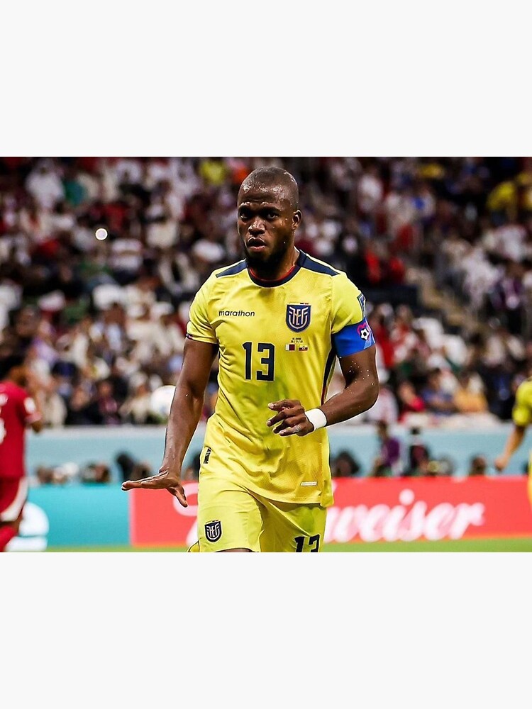 Ecuador Home Enner Valencia #13 World Cup Jersey 2022