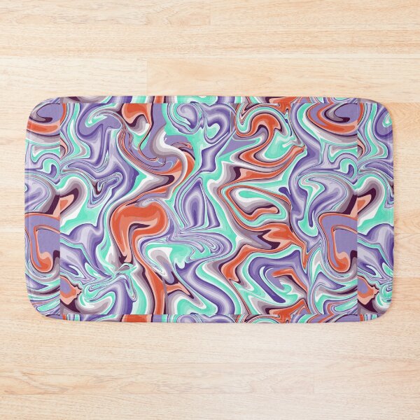 Item preview,  colored marble, beautiful marble design, orange, purple marble design. designed and sold by Becson.