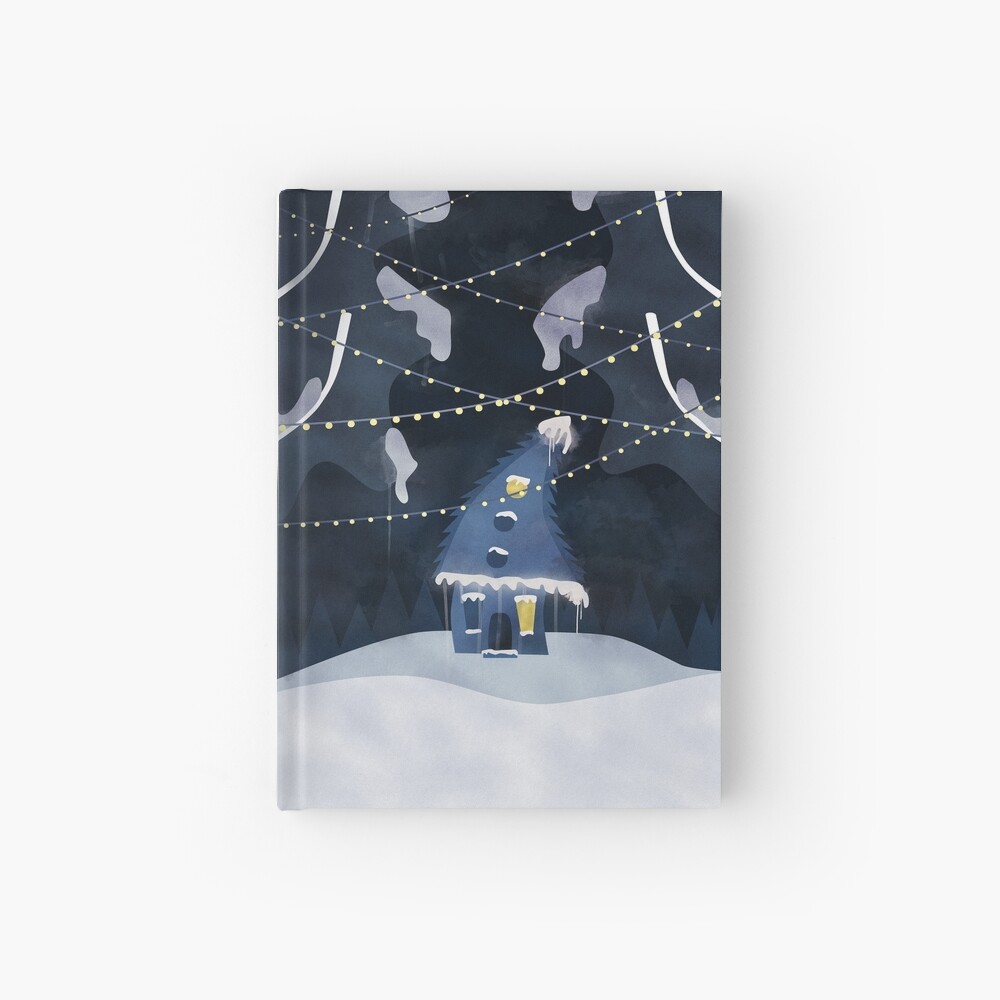 Into the Winter Woods Hardcover Journal